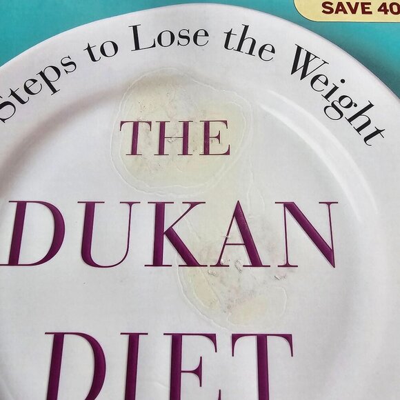 The Dukan Diet Hardcover Book By Dr. Pierre Dukan, Flaws - Picture 9 of 10